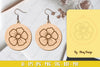 Flower Earring Laser Cut SVG Bundle