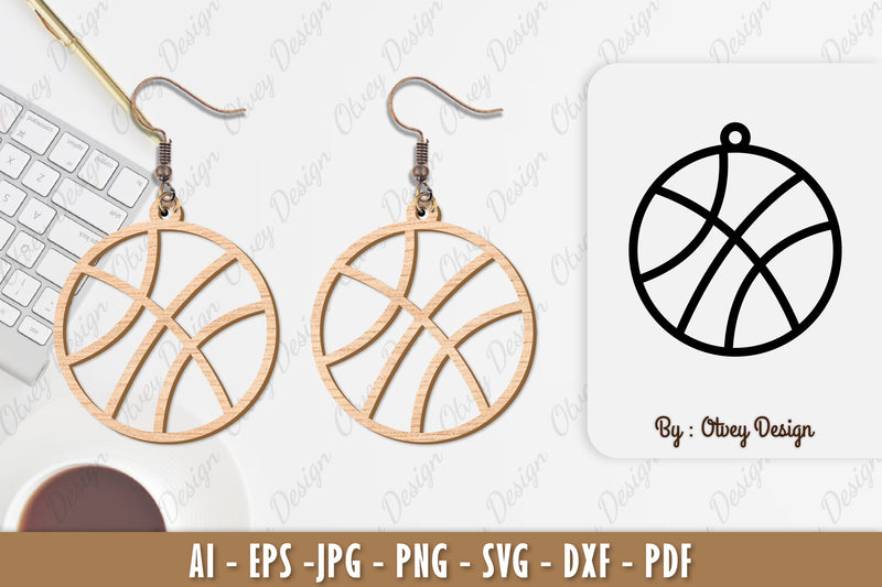 Ball Earring SVG Bundle 4 - CraftNest - Digital Crafting and Art