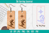 Ski Earring Laser Cut SVG Bundle