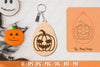 Halloween Keychain Laser Cut SVG Bundle