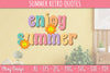 Summer Retro Quotes SVG Bundle
