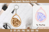 Keychain Sea Animals Laser Cut SVG Bundle
