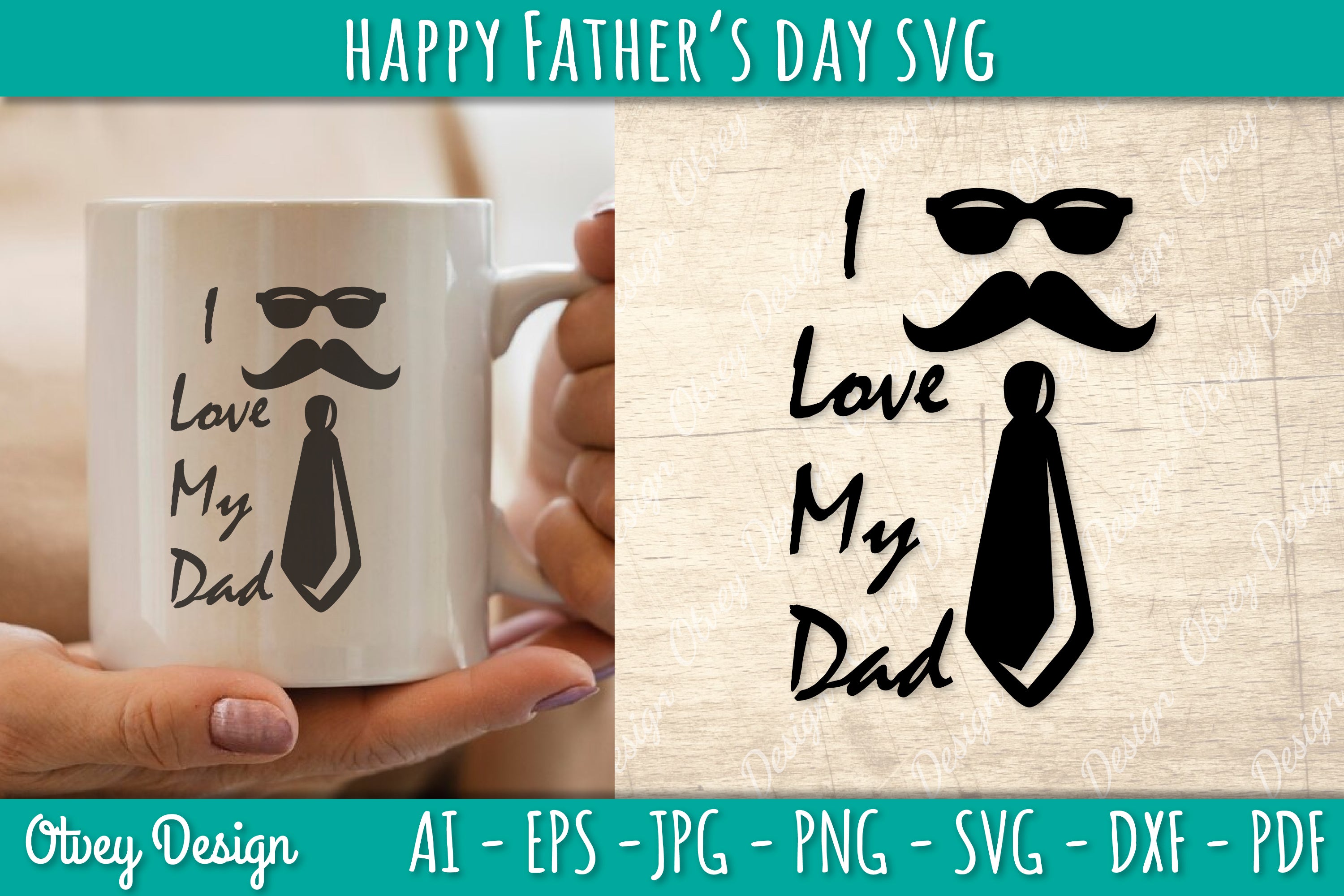 Happy Father's Day SVG Bundle 2 - CraftNest - Digital Crafting and Art