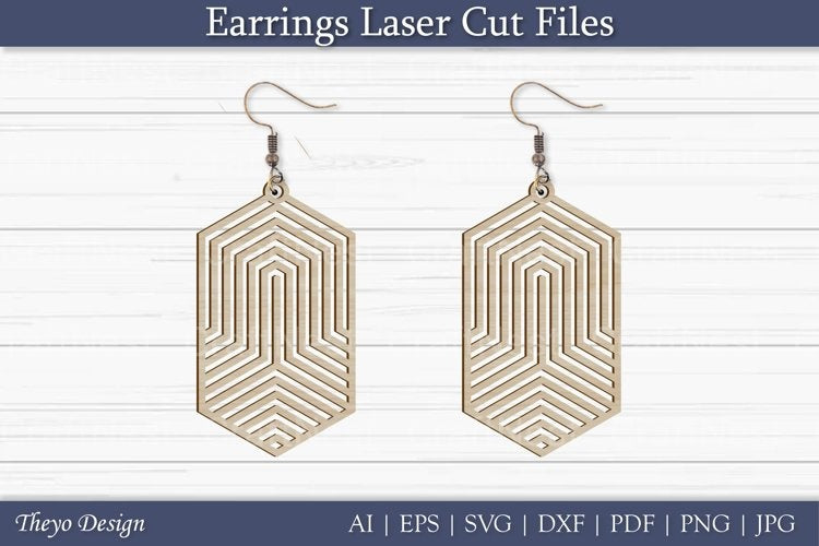 Laser Cut Earrings SVG Bundle