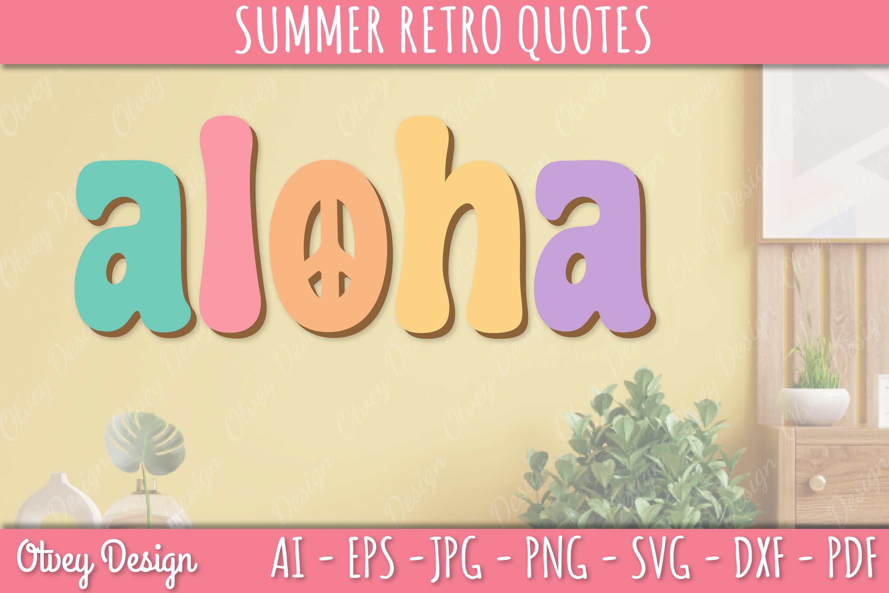 Summer Retro Quotes SVG Bundle