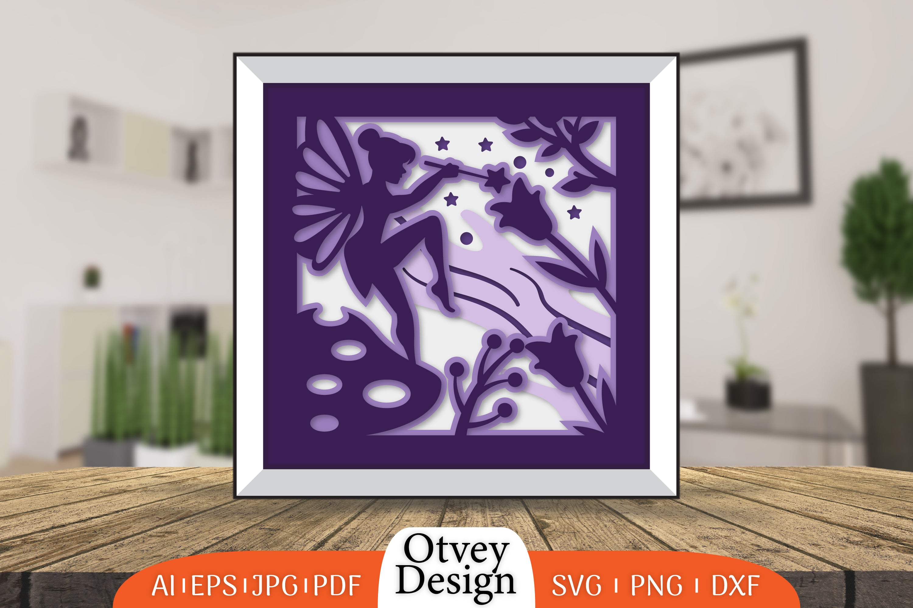 Fairy 3D Shadowbox Layered SVG Bundle 3 - CraftNest - Digital Crafting and Art