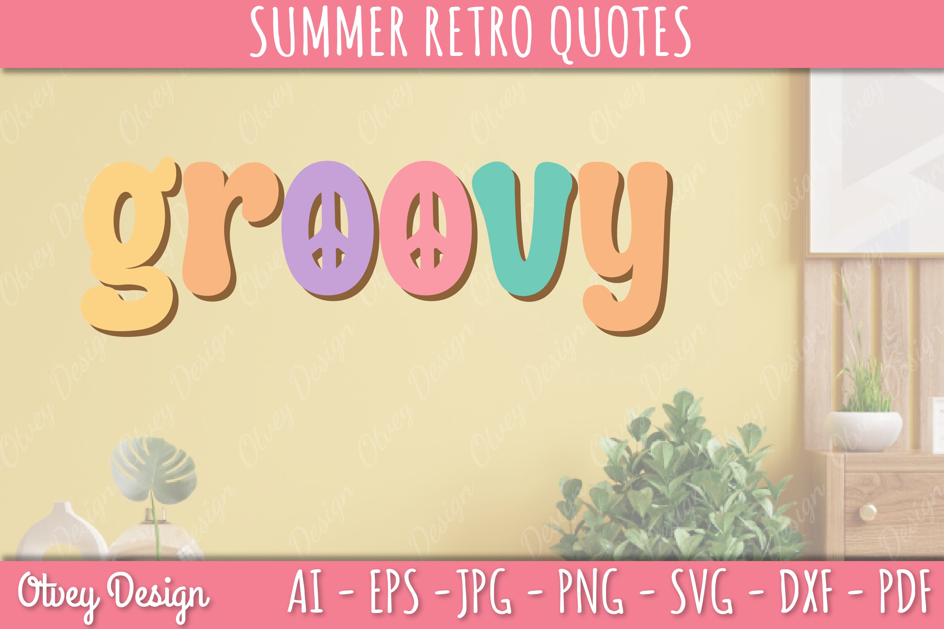 Summer Retro Quotes SVG Bundle