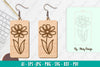 Flower Earring SVG Bundle