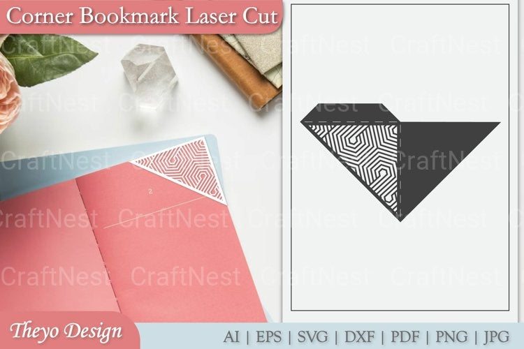 Corner Bookmark SVG Bundle