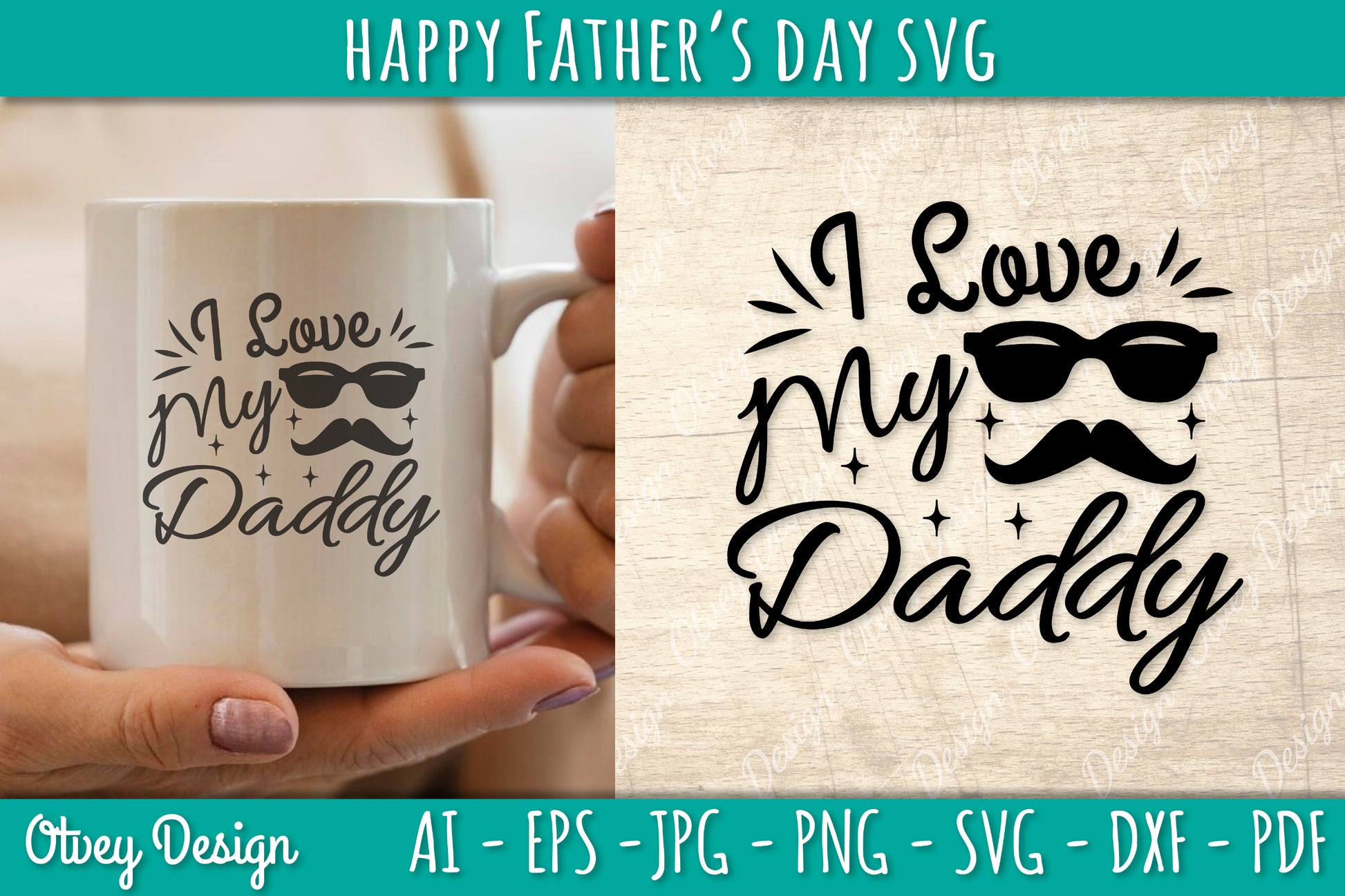 Happy Father's Day SVG Bundle 12 - CraftNest - Digital Crafting and Art