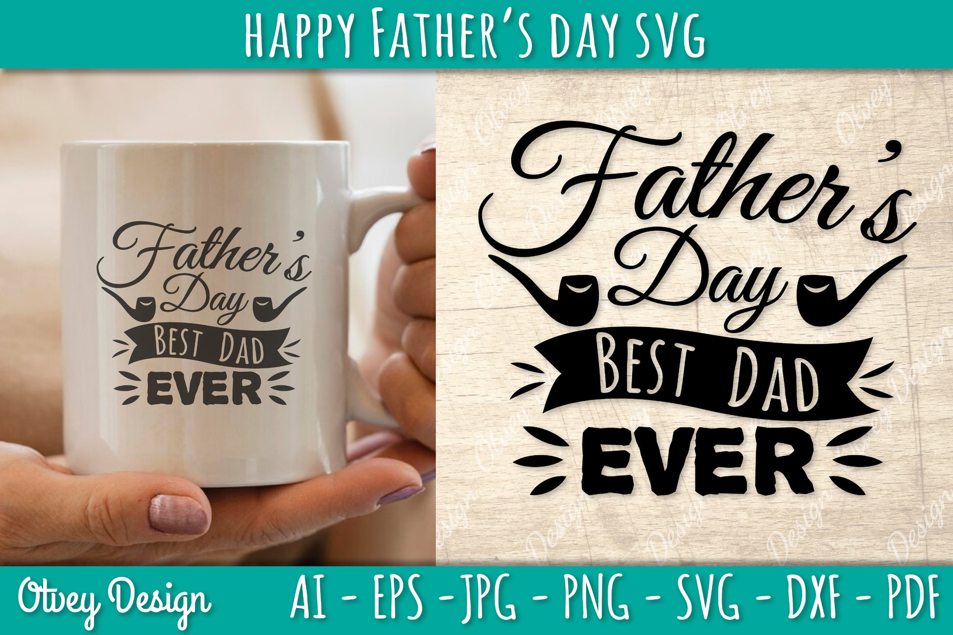 Happy Father's Day SVG Bundle 1 - CraftNest - Digital Crafting and Art