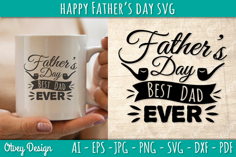 Happy Father's Day SVG Bundle 1 - CraftNest - Digital Crafting and Art