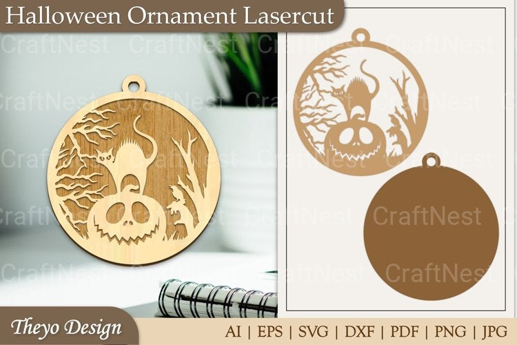 Ornament Halloween SVG Bundle