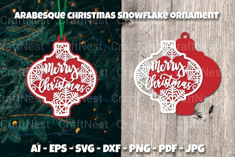 Arabesque Ornament SVG Bundle