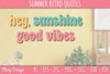 Summer Retro Quotes SVG Bundle