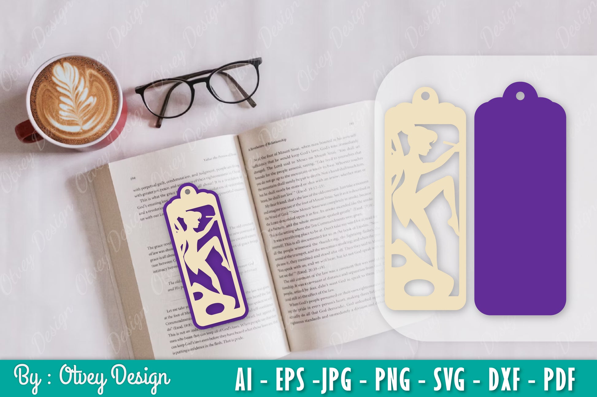 Fairy Bookmark SVG Bundle 9 - CraftNest - Digital Crafting and Art