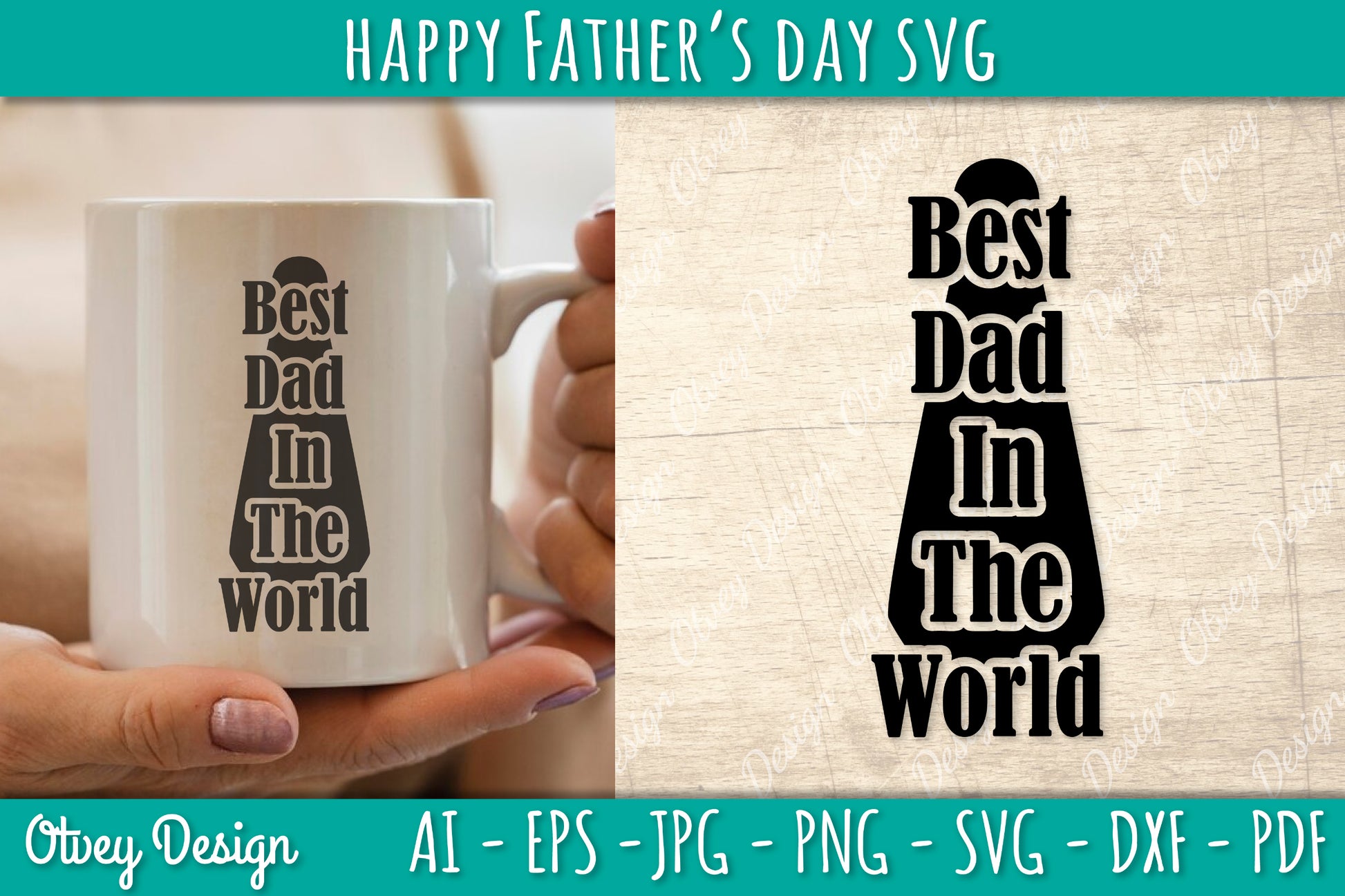 Happy Father's Day SVG Bundle 20 - CraftNest - Digital Crafting and Art