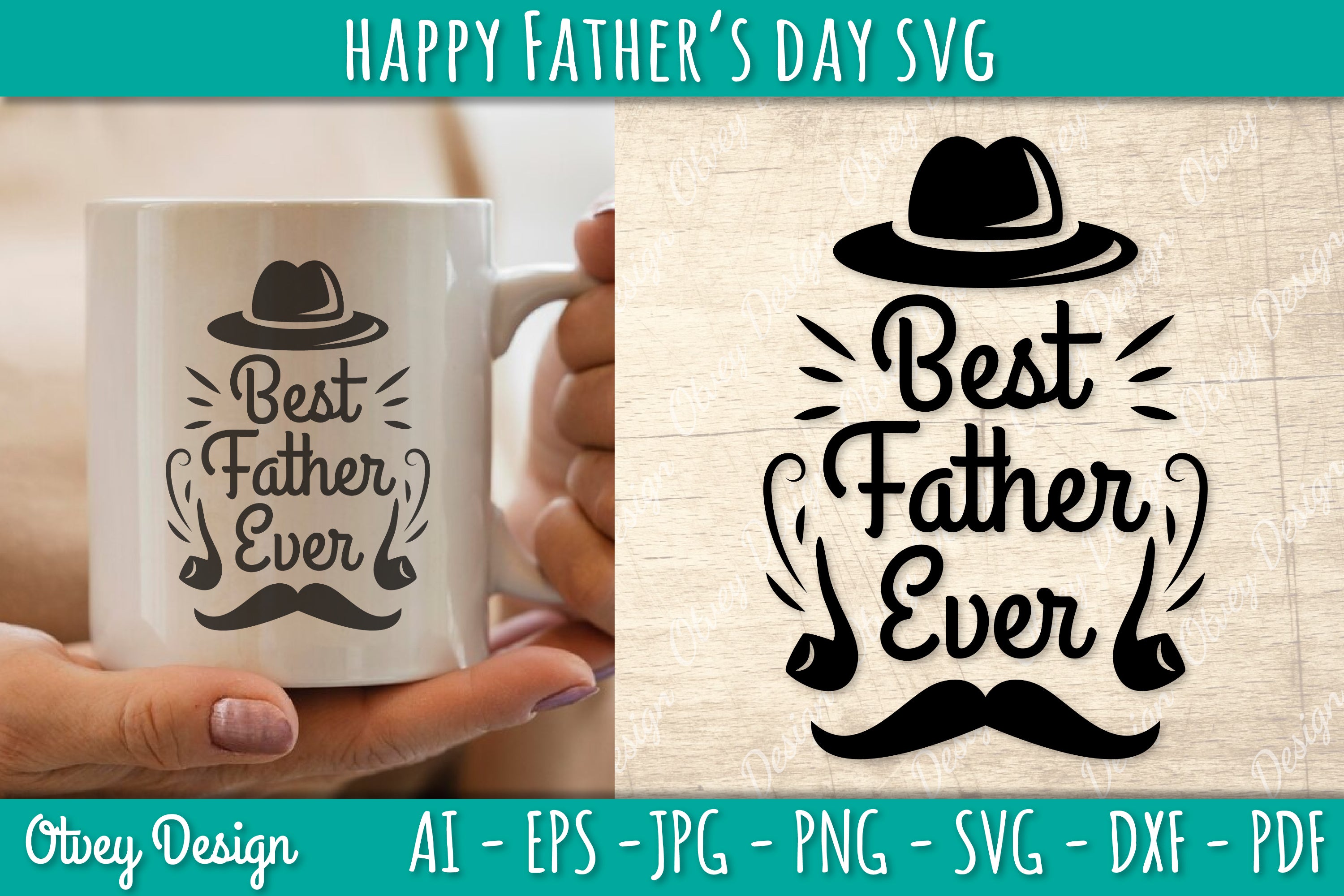 Happy Father's Day SVG Bundle 4 - CraftNest - Digital Crafting and Art
