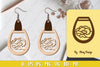 Flower Earring Laser Cut SVG Bundle