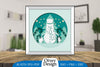 Snowman 3D Shadowbox Layered Papercut SVG Bundle