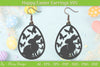 Easter Bunny Earring SVG Bundle