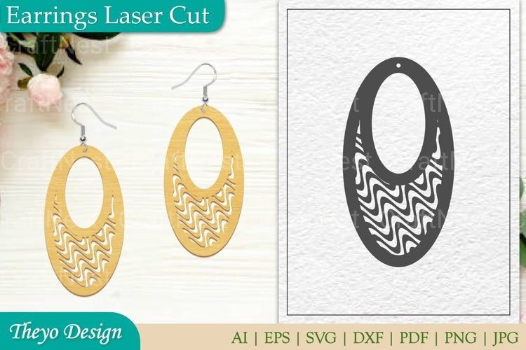 Laser Cut Earrings SVG Bundle