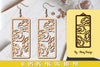 Flower Earring Laser Cut SVG Bundle