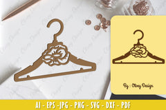 Flower Hanger Laser Cut SVG Bundle 5 - CraftNest - Digital Crafting and Art