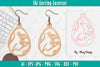 Ski Earring Laser Cut SVG Bundle