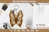 Butterfly Keychain Lasercut SVG Bundle