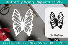 Butterfly Papercut SVG Bundle 11 - CraftNest - Digital Crafting and Art