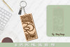 Flower Keychain Laser Cut SVG Bundle