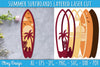 Summer Surfboards Layered Laser Cut SVG Bundle