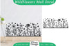 Blooming Wildflowers Wall Decal SVG Bundle