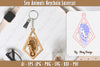 Keychain Sea Animals Laser Cut SVG Bundle