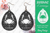 Zodiac Earring SVG Bundle