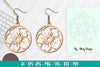 Flower Earring SVG Bundle