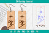 Ski Earring Laser Cut SVG Bundle