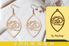 Flower Earring Laser Cut SVG Bundle
