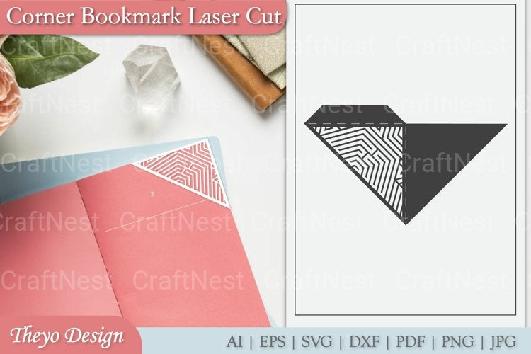 Corner Bookmark SVG Bundle