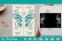 Greeting Card Butterfly SVG Bundle 11 - CraftNest - Digital Crafting and Art