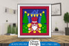Christmas Gnome 3D Shadowbox Layered Papercut SVG Bundle