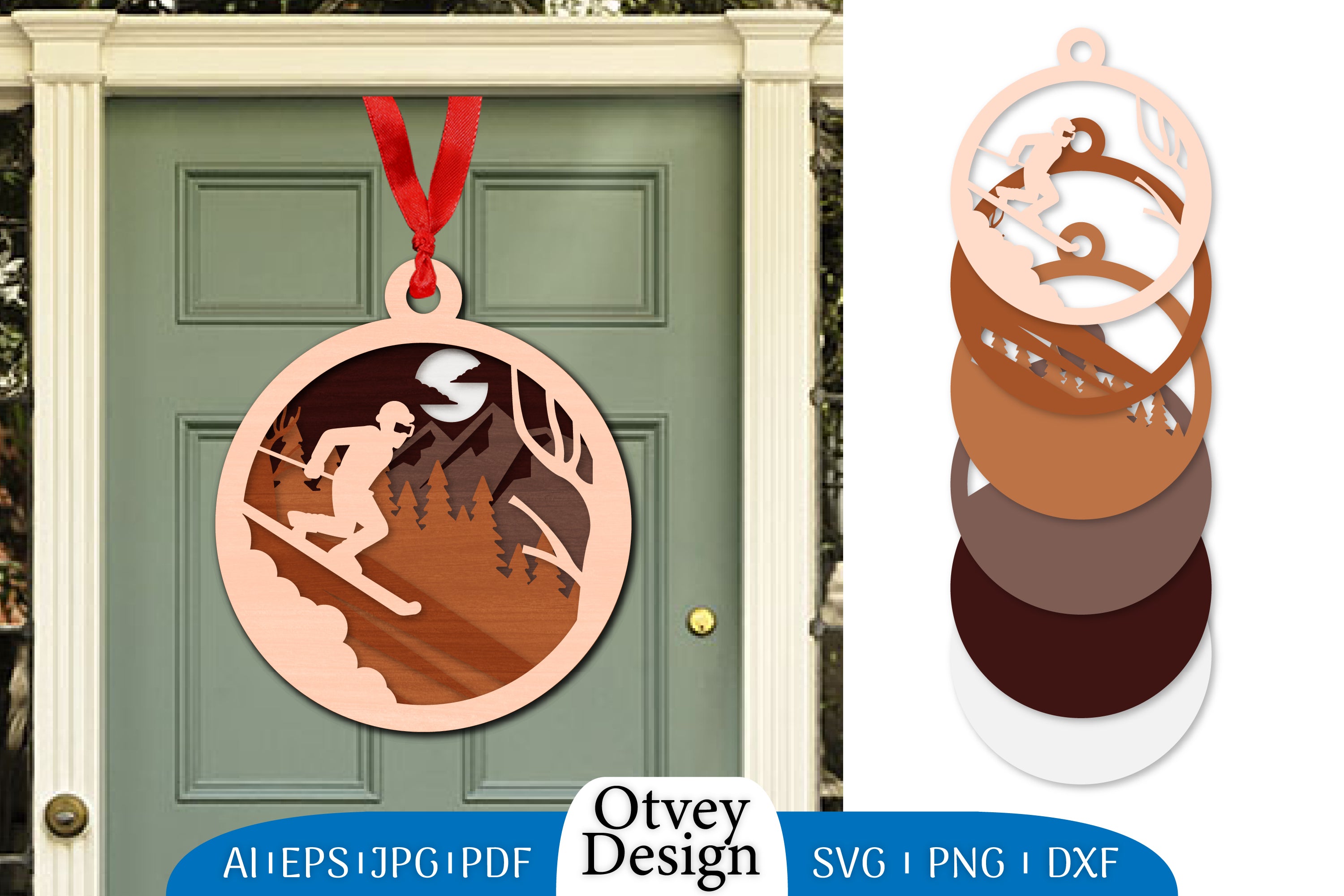 Sky Layered Lasercut SVG Bundle 4 - CraftNest - Digital Crafting and Art