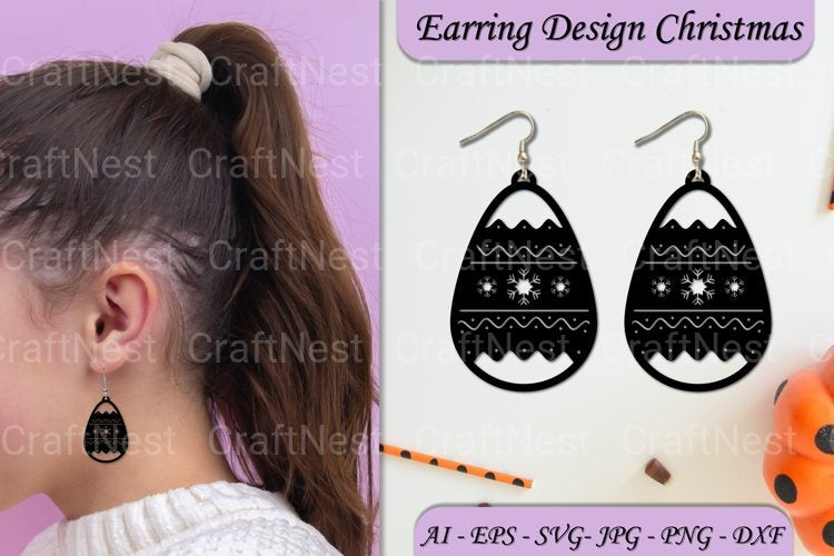 Earrings SVG Bundle