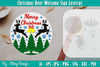 Christmas Deer Welcome Sign SVG Bundle
