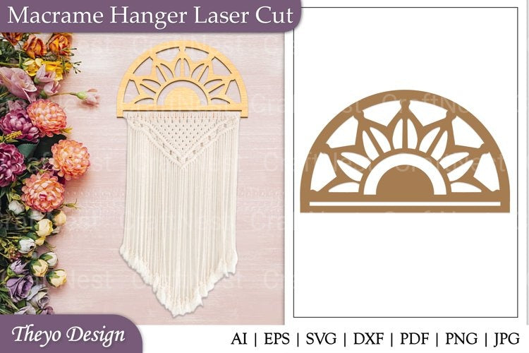 Macrame Laser Cut SVG Bundle
