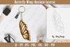 Butterfly Keychain Lasercut SVG Bundle