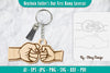 Father's Day Fist Bump Keychain SVG Bundle