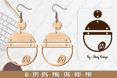Ball Earring SVG Bundle 16 - CraftNest - Digital Crafting and Art