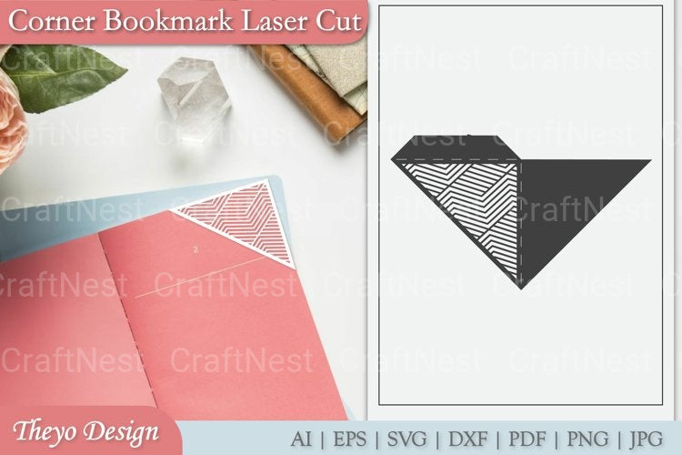 Corner Bookmark SVG Bundle